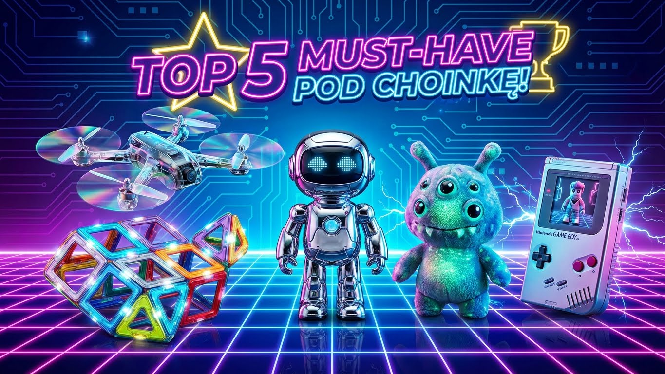 TOP 5 Modnych Zabawek 2026: Co Będzie Hitem pod Choinką? (Ranking Eksperta)