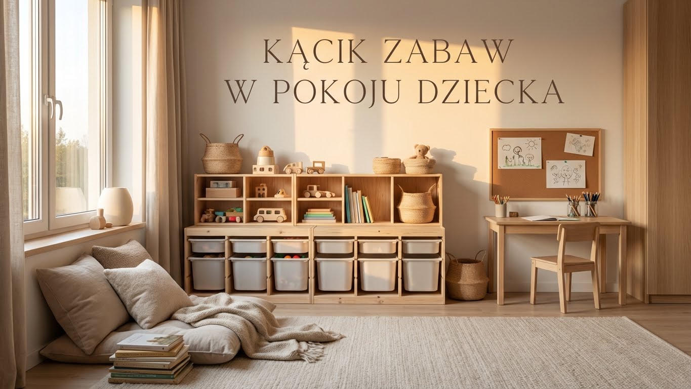 Kreatywny Kącik Zabaw: Jak Zaprojektować Przestrzeń Wspierającą Rozwój Dziecka?