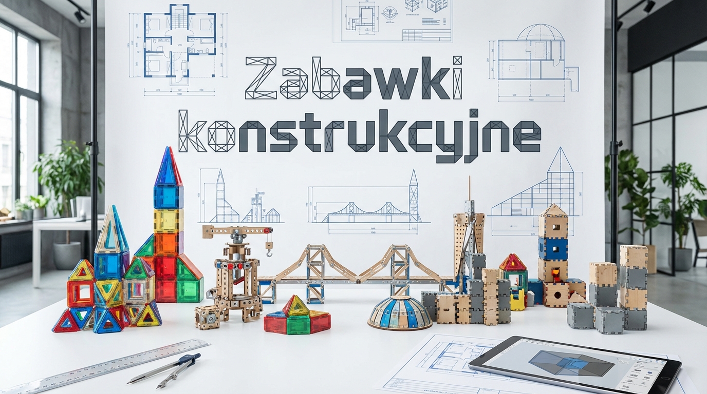 Nie tylko klocki: Nietypowe zabawki konstrukcyjne dla małych inżynierów